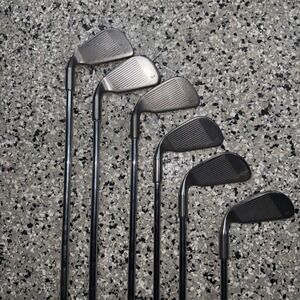 Ping Eye 2 RH Black Green‎ Dot Iron Set 1-3-4-5-7-8 Steel Shaft Nice READ VTG